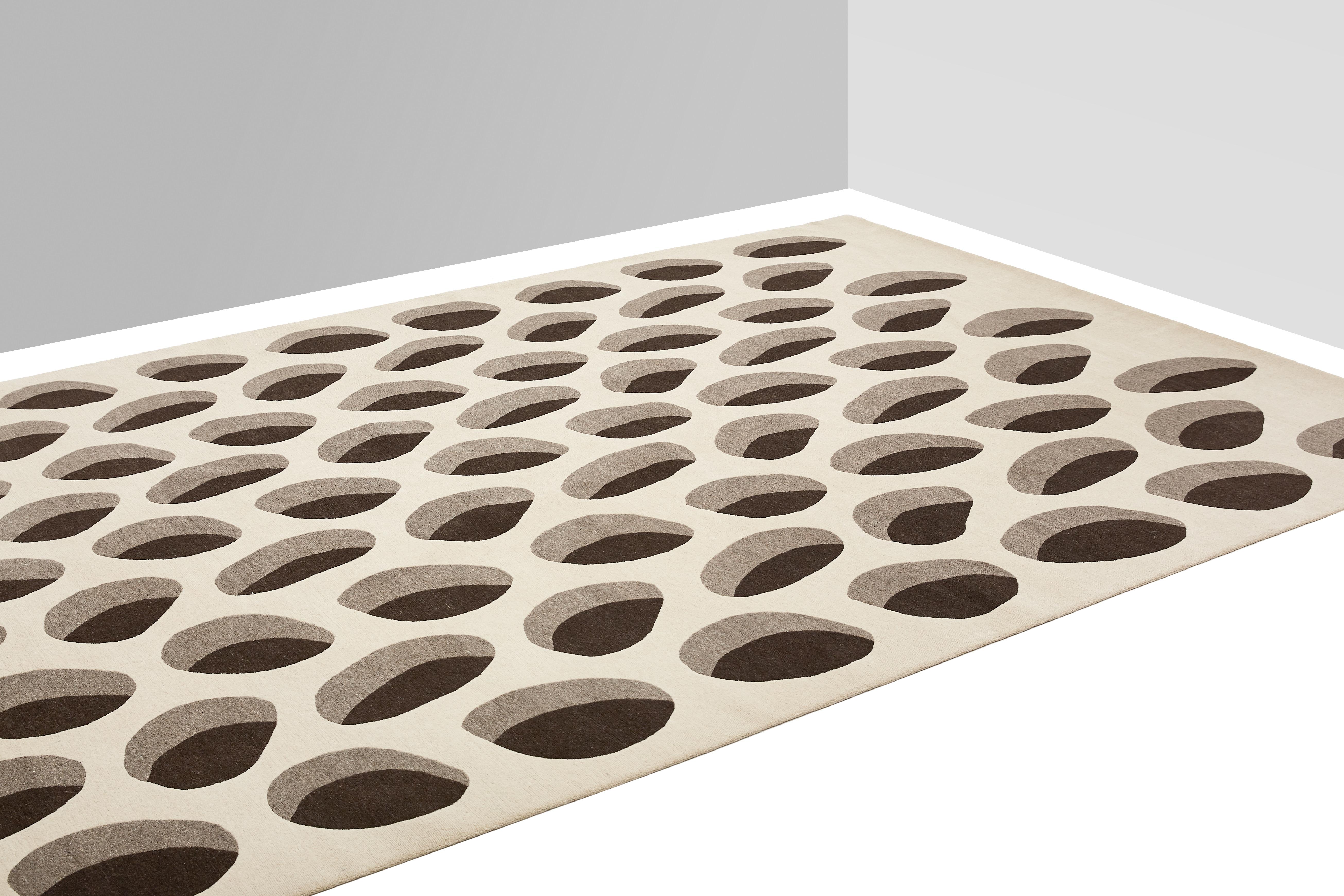 Noué à la main Tapis Apparence, noué à la main en laine, 100 Kpi, Xavier Lust en vente