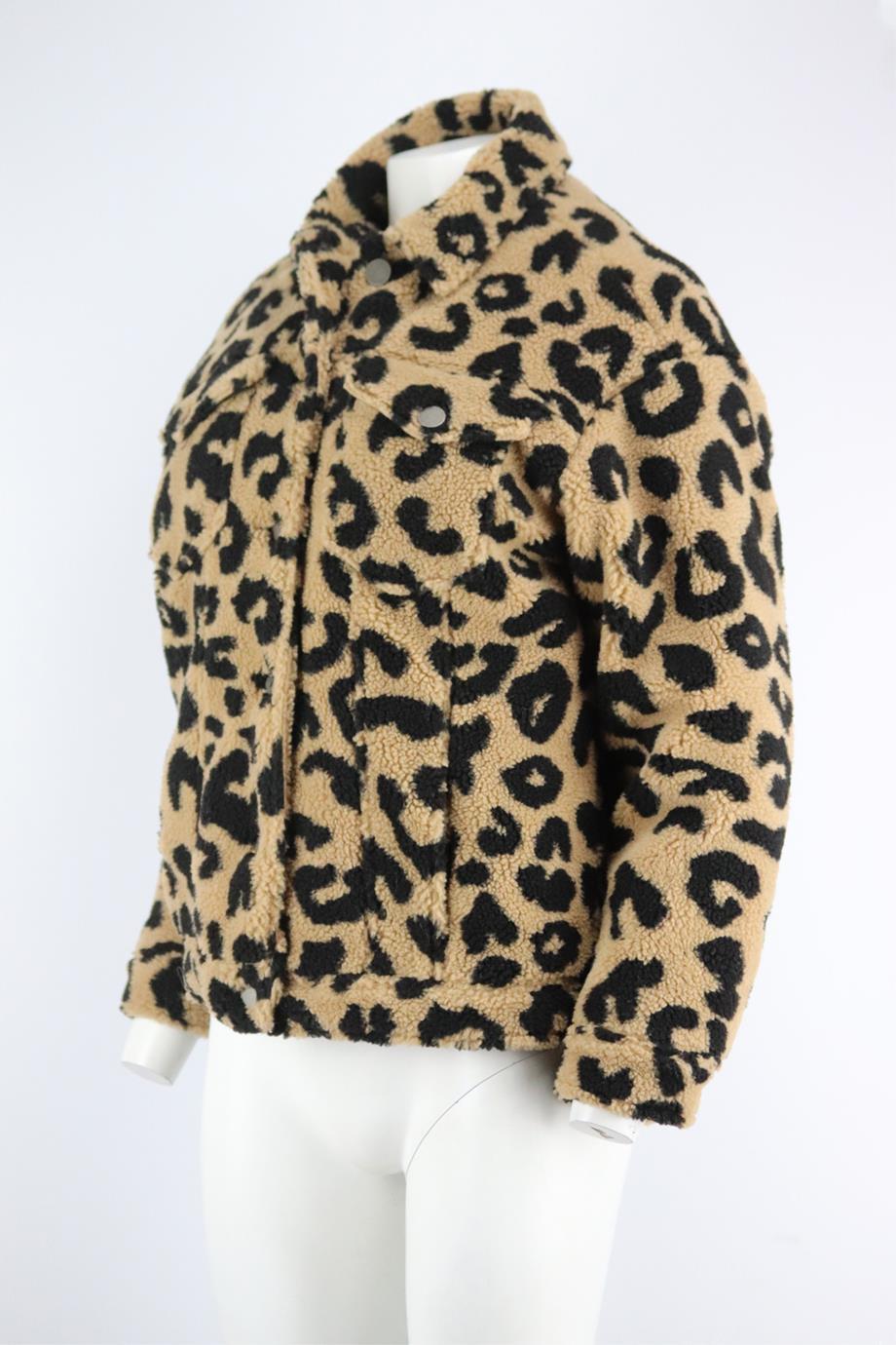 apparis leopard coat