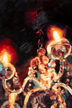 Apparition V( Third Street), Oil on Canvas, Kristen V Sloan, 2013, United States