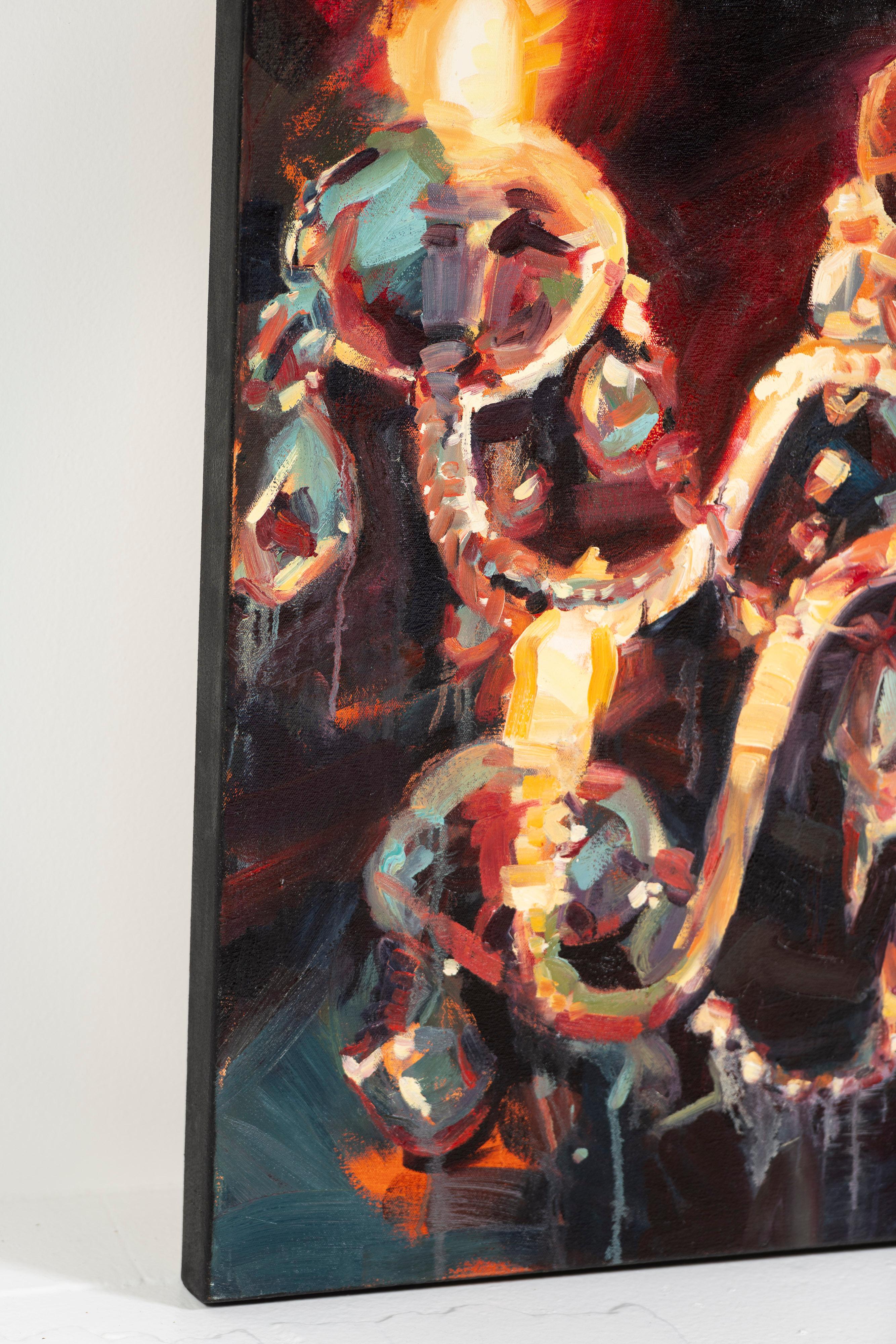 Apparition V( Third Street), Öl auf Leinwand, Kristen V Sloan, 2013, Vereinigte Staaten (21. Jahrhundert und zeitgenössisch) im Angebot