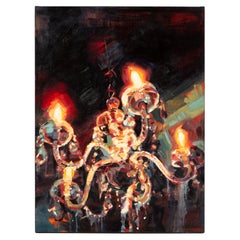 Apparition V( Third Street), Öl auf Leinwand, Kristen V Sloan, 2013, Vereinigte Staaten