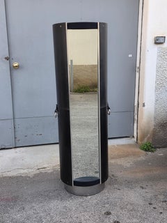 Swivel Cylinder Clothes Hanger with Mirror Guido Faleschini for i4 Mariani