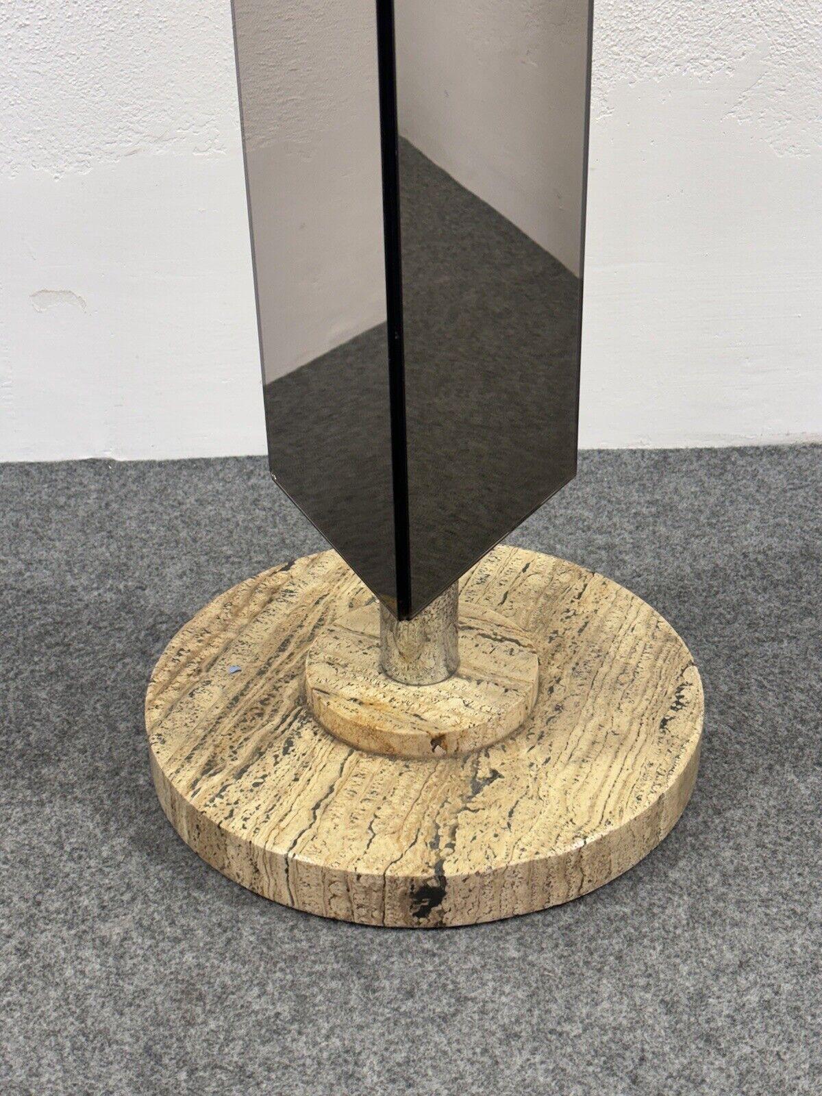 Late 20th Century Swivel Mirror Coat Stand Modern Design 1970's For Sale