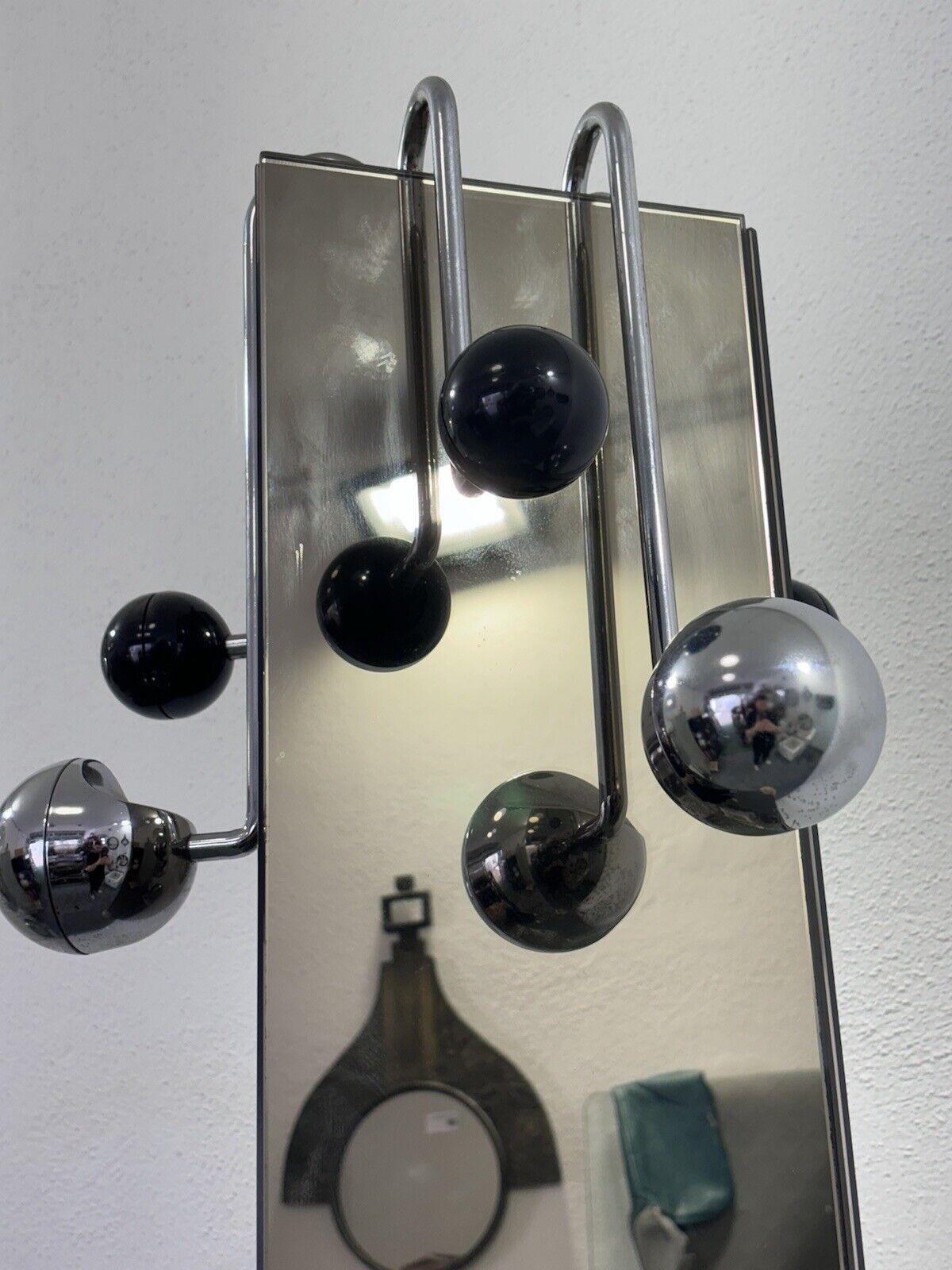 Swivel Mirror Coat Stand Modern Design 1970's For Sale 1