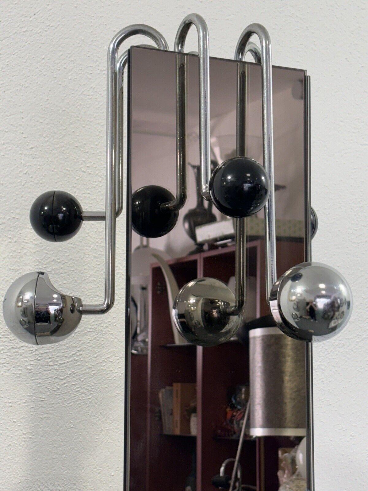 Swivel Mirror Coat Stand Modern Design 1970's For Sale 2