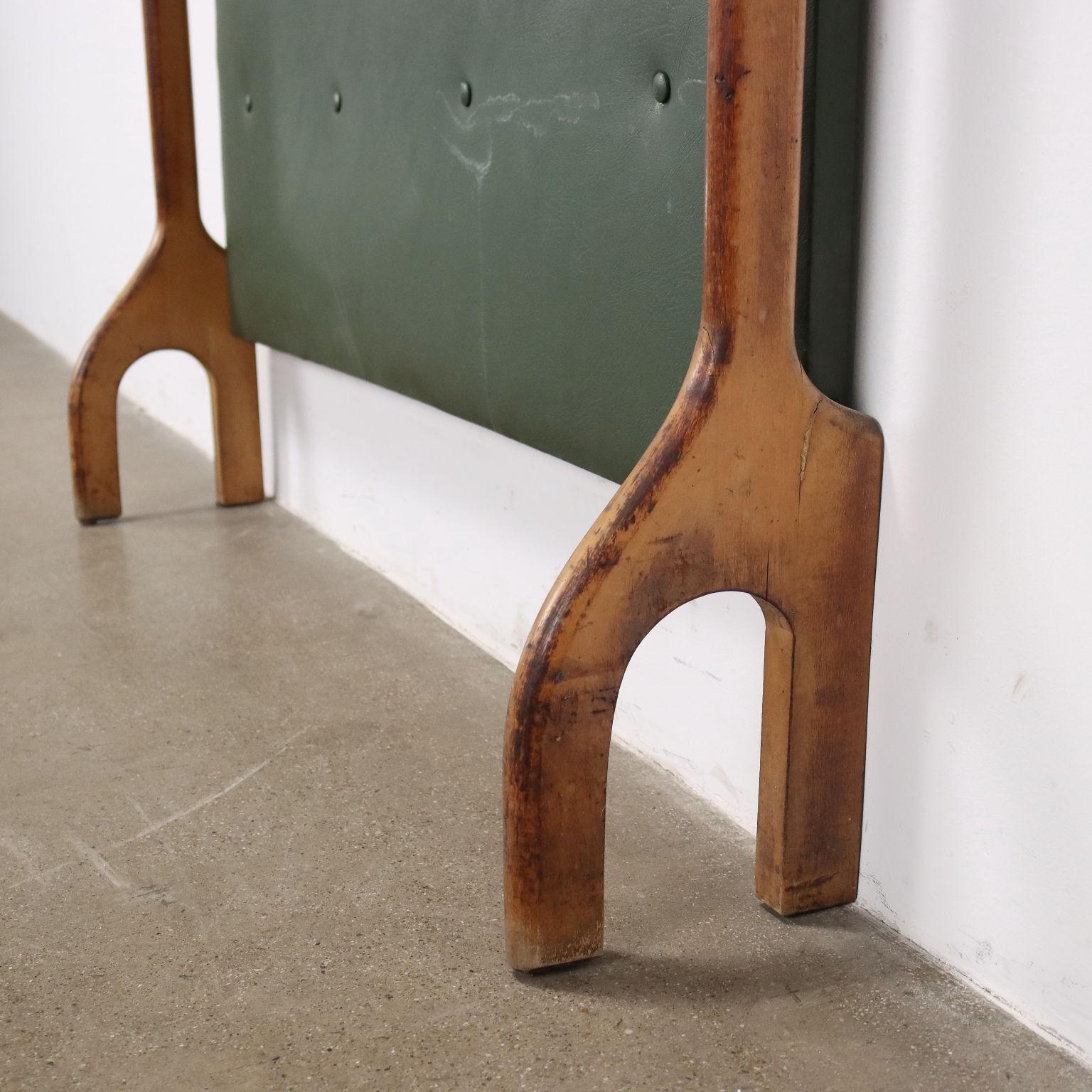 Brass 50s Coat Stand with Hatband For Sale