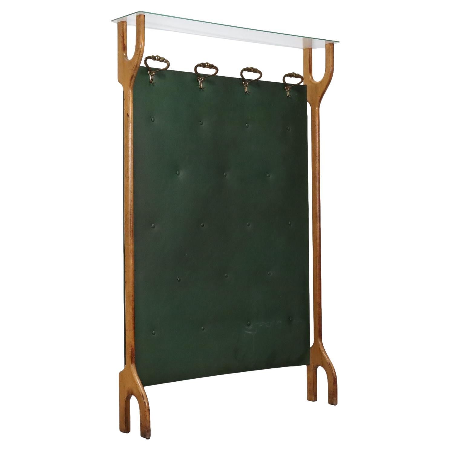 Porte-manteau des années 50 avec bandeau