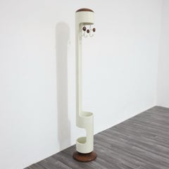 Coat stand with umbrella stand attributed to Joe Colombo, space age 1960s