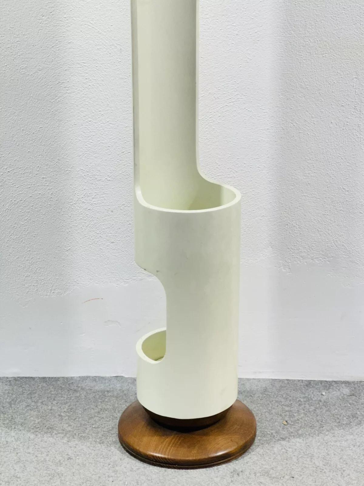 Legno Appendiabiti con portaombrelli di Joe Colombo, anni '60 in vendita