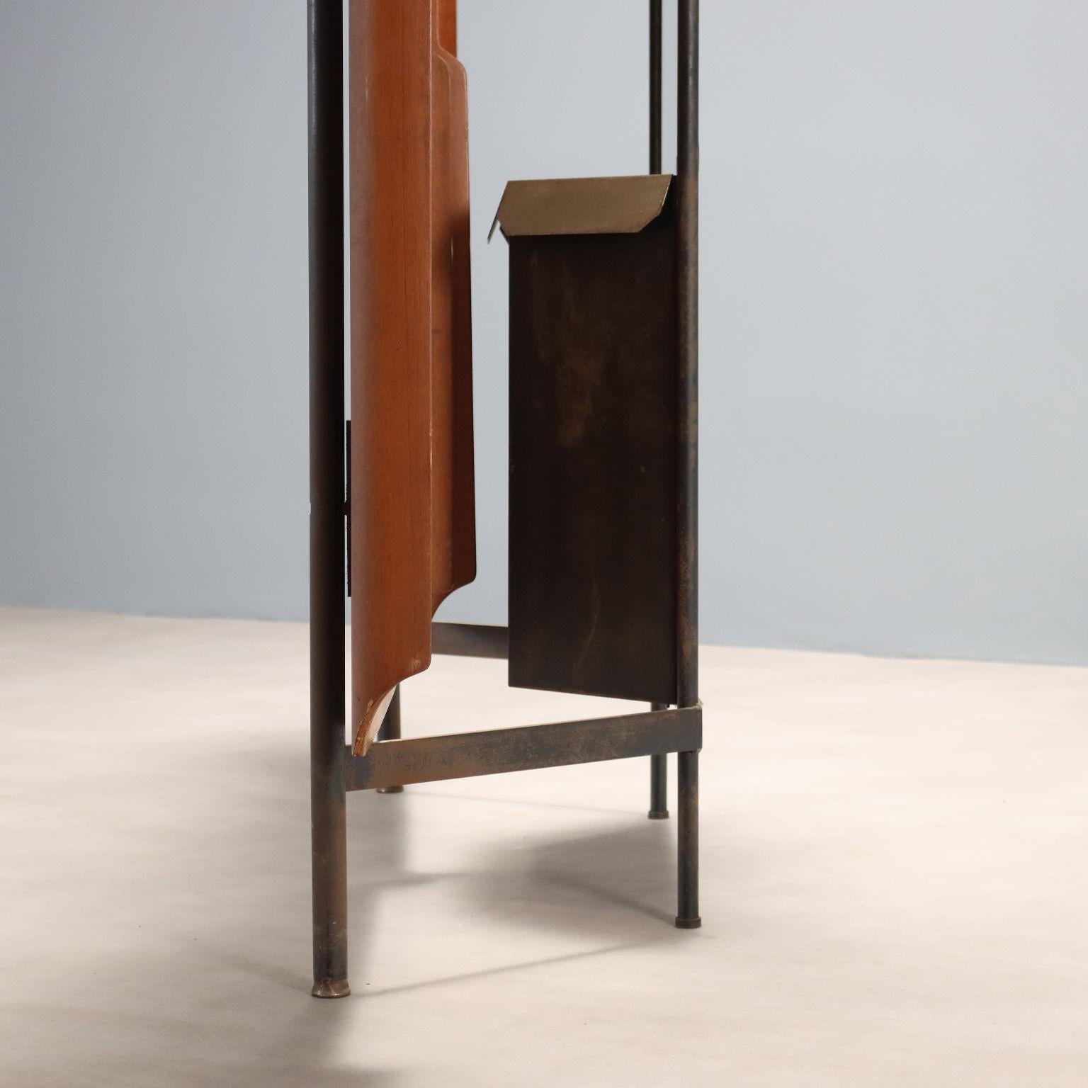 Entryway Coat Stand 1950s Design by Eugenia Alberti Reggio and Scaioli For Sale 8