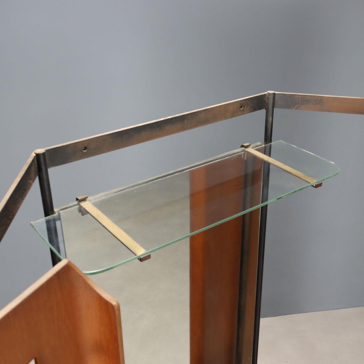 Mid-20th Century Entryway Coat Stand 1950s Design by Eugenia Alberti Reggio and Scaioli For Sale