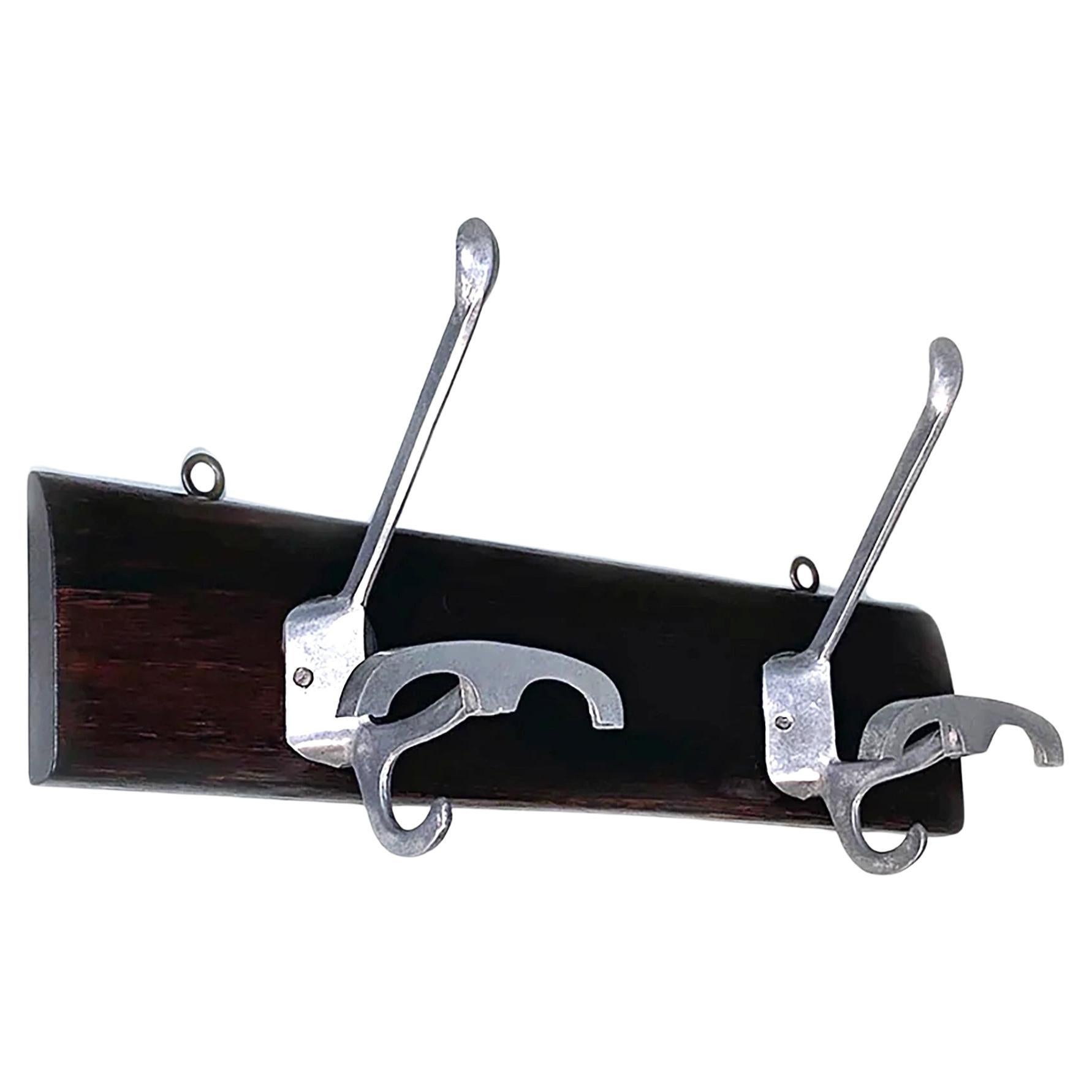 Proman HG16180 Home Essential Barra Appendiabiti Per Cintura Con 7 Ganci Per Cintura In Noce~p6937162
