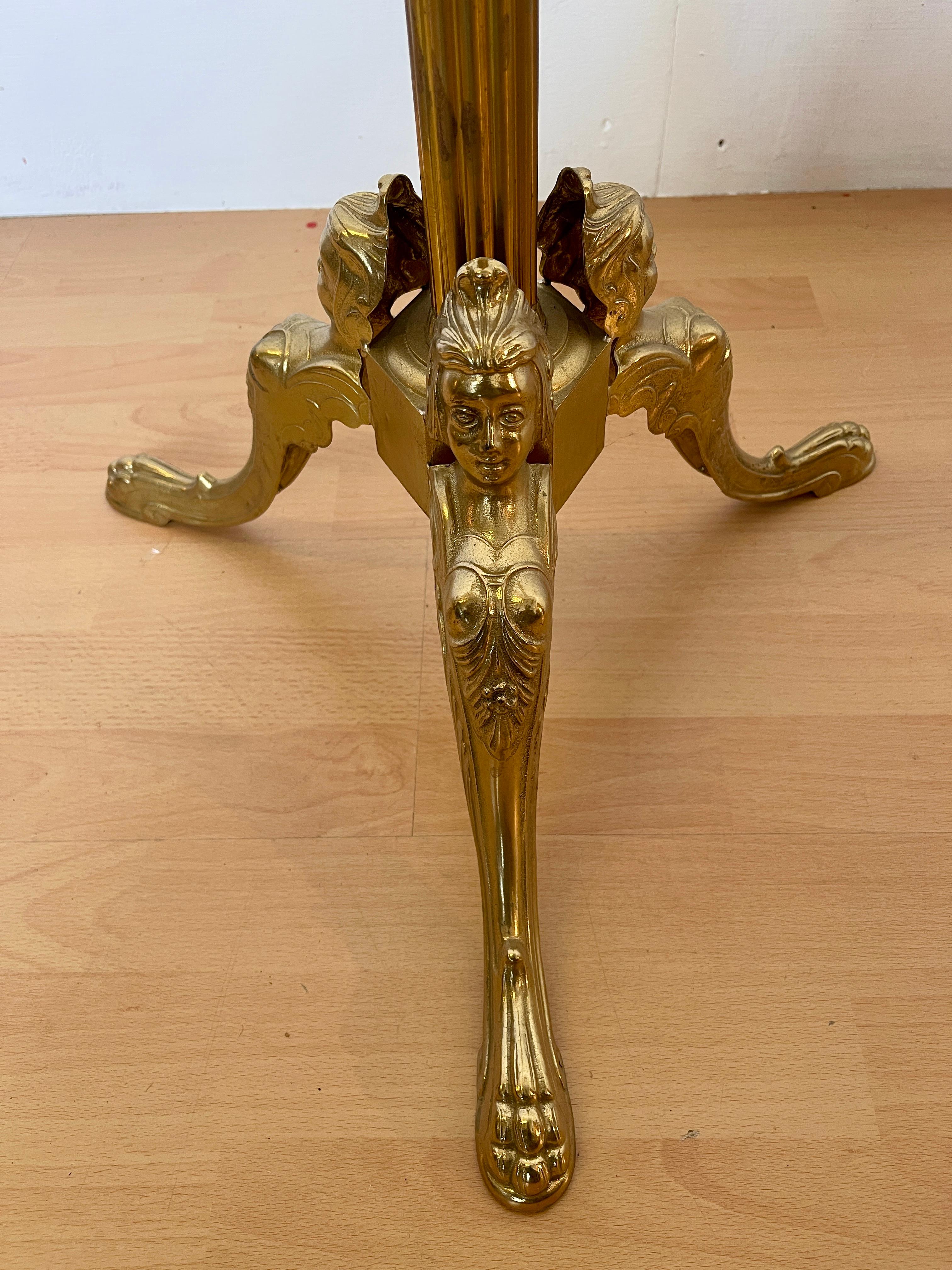 Fatto a mano Appendiabiti da terra in stile antico, stile hollywood regency anni '50 in vendita