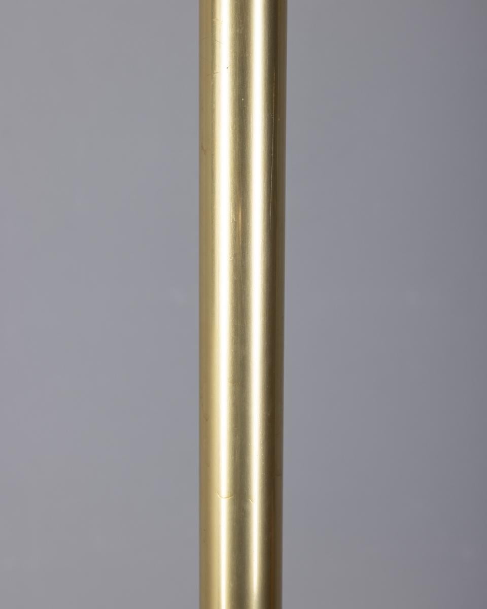 Bodengarderobe aus vergoldetem Messing aus den 60er Jahren Italienisches Design im Angebot 1