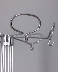 Vintage 1970s floor standing coat rack designed by Isao Hosoe for Valenti