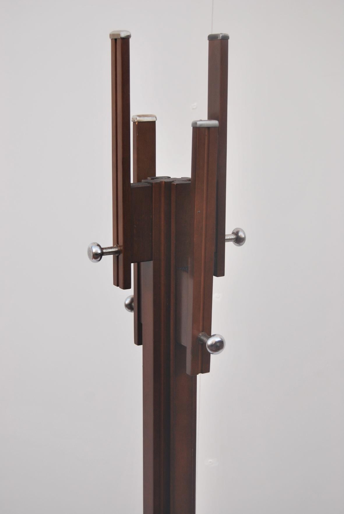 Mid-Century Modern Coat stand by Carlo De Carli for Fiam, Year 1960  For Sale