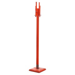 Appendiabiti Di Carlo De Carli Per Fiarm Anni 60-70 rosso laccato