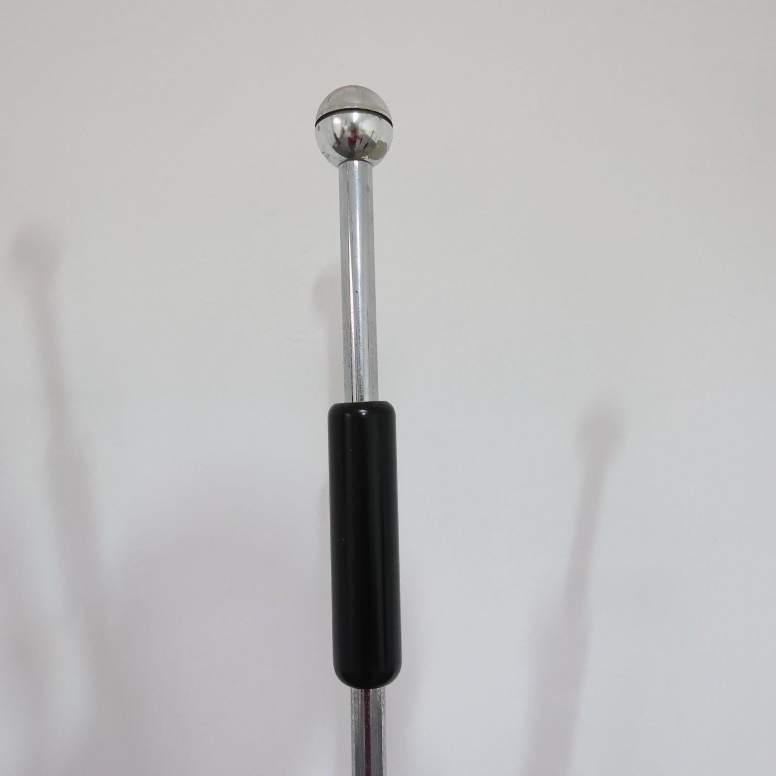 Appendiabiti fratelli Mannelli travertino acciaio design Modernariato 1970’s in vendita 1