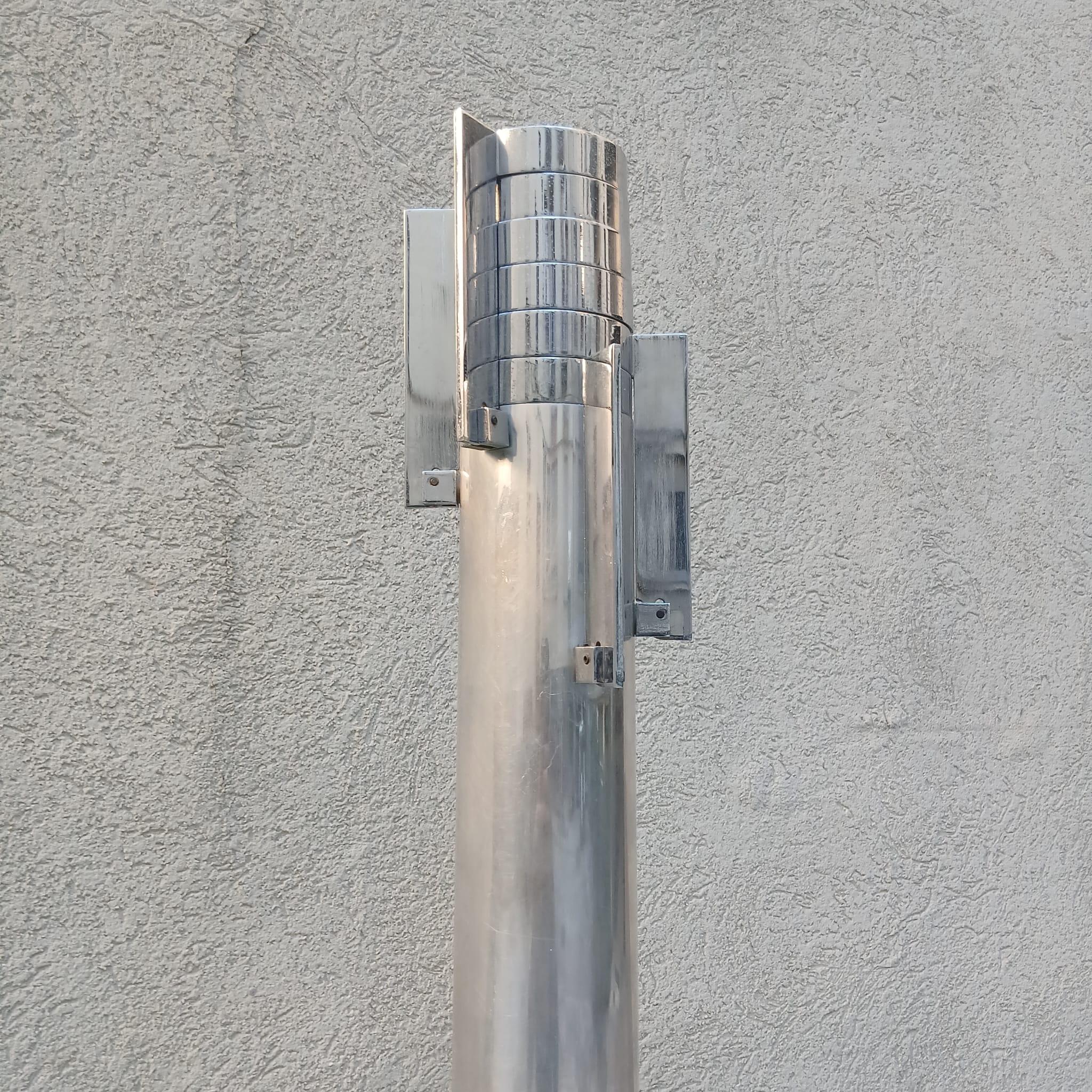 Appendiabiti in Acciaio a Piantana Stile Planta di G.Piretti - Italia - Anni '70 in vendita 5