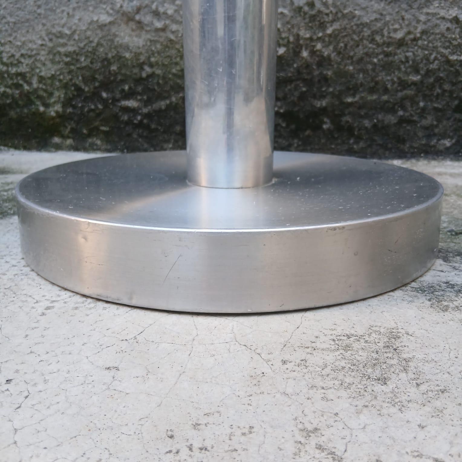 Italian Appendiabiti in Acciaio a Piantana Stile Planta di G.Piretti - Italia - Anni '70 in vendita