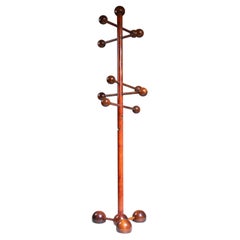 Appendiabiti in legno, stile Mid-Century, 1950