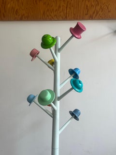 Appendiabiti "L'albero dei Cappelli" - Ugo Nespolo - Origlia Pragma années 80