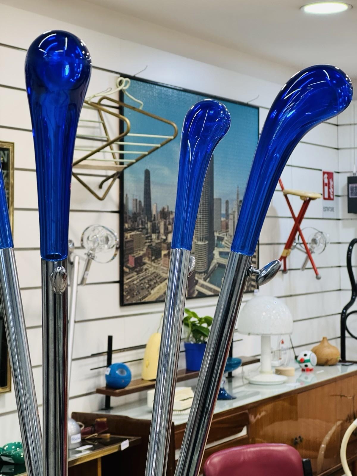 Steel Miniforms Golf Coat Stand 1980s Design Modernism For Sale