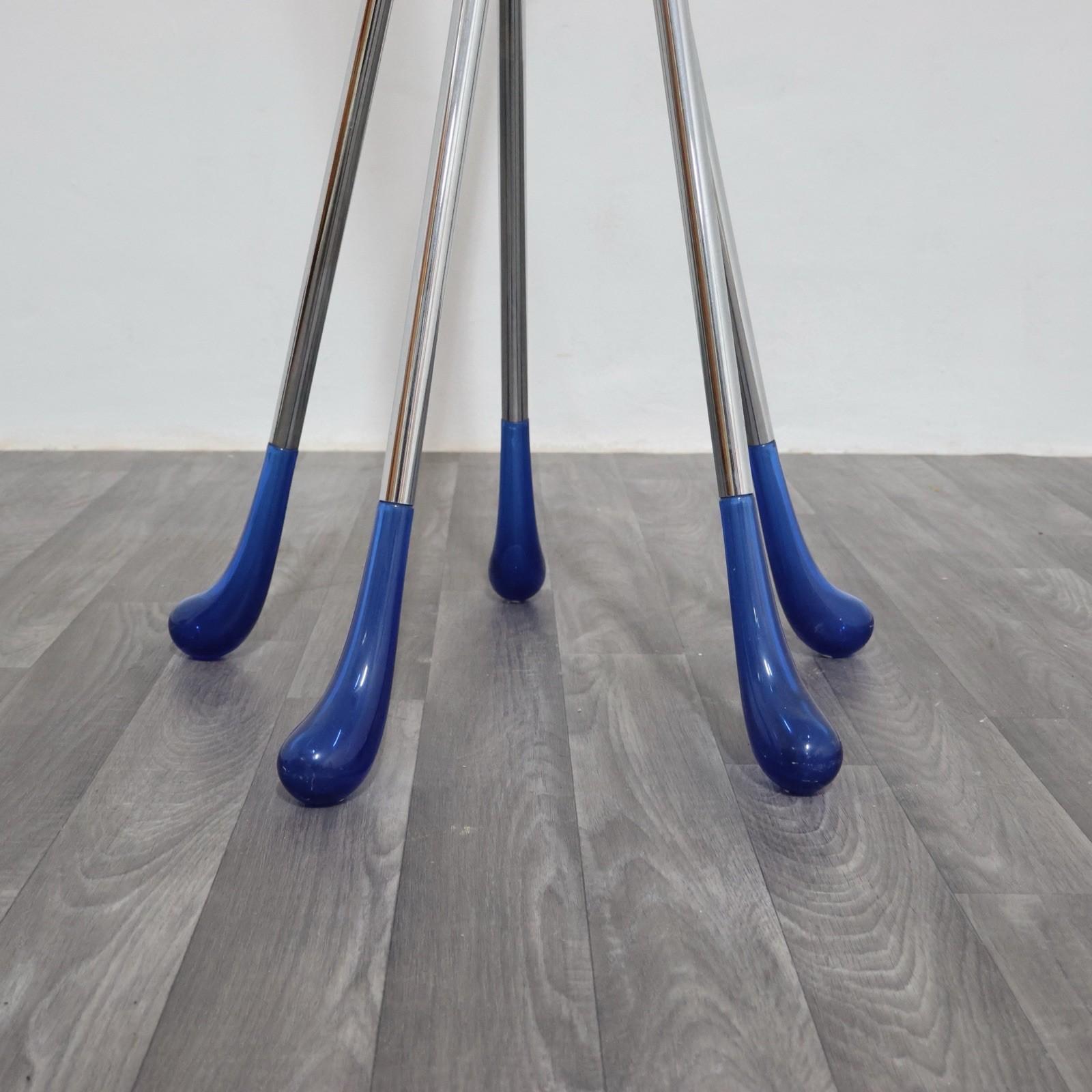 Steel Appendiabiti Miniforms modello Golf Anni ‘80 Design Modernariato For Sale