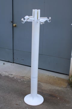 Planta Anonima coat rack castelli Giancarlo Piretti 1960 White