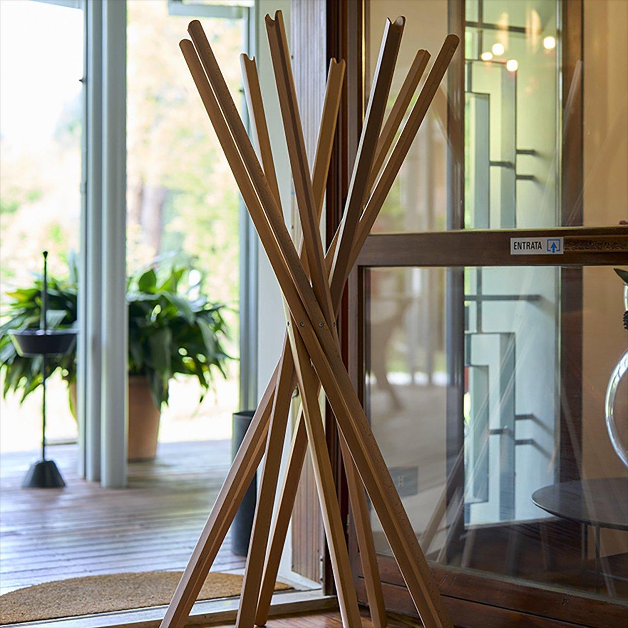 Mid-Century moderno Appendiabiti Sciangai di D'Urbino, Lomazzi e De Pas prodotto da Zanotta nel 1973 in vendita