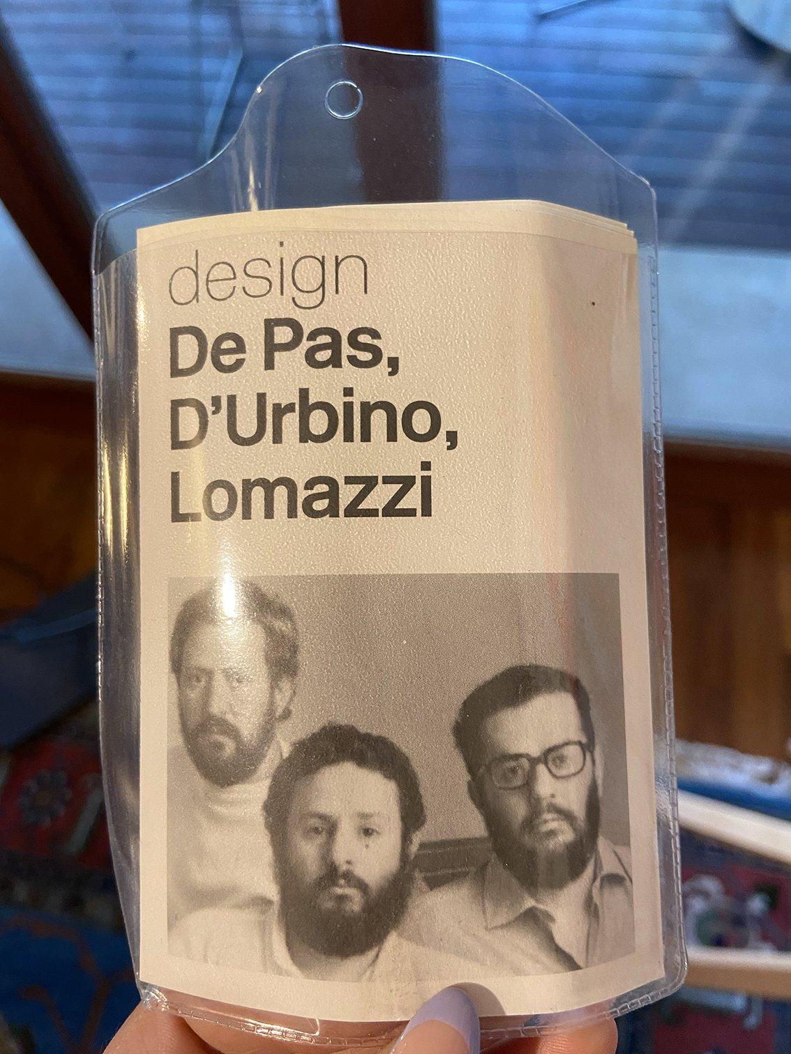 Late 20th Century Appendiabiti Sciangai di D'Urbino, Lomazzi e De Pas prodotto da Zanotta nel 1973 in vendita