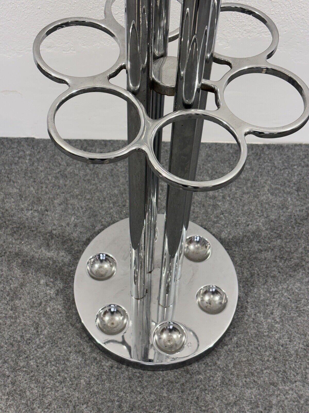 Coat Stand Space Age Design Steel Modernism 1970's 5