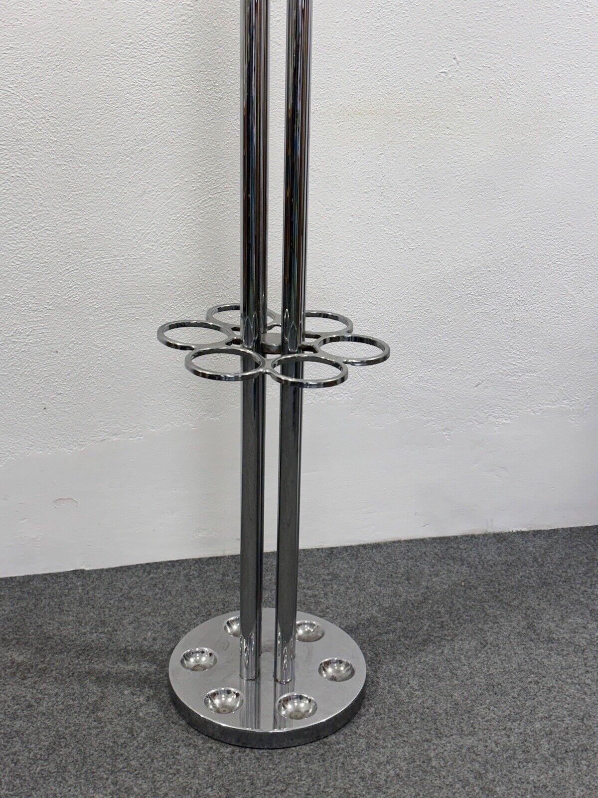 Coat Stand Space Age Design Steel Modernism 1970's 1
