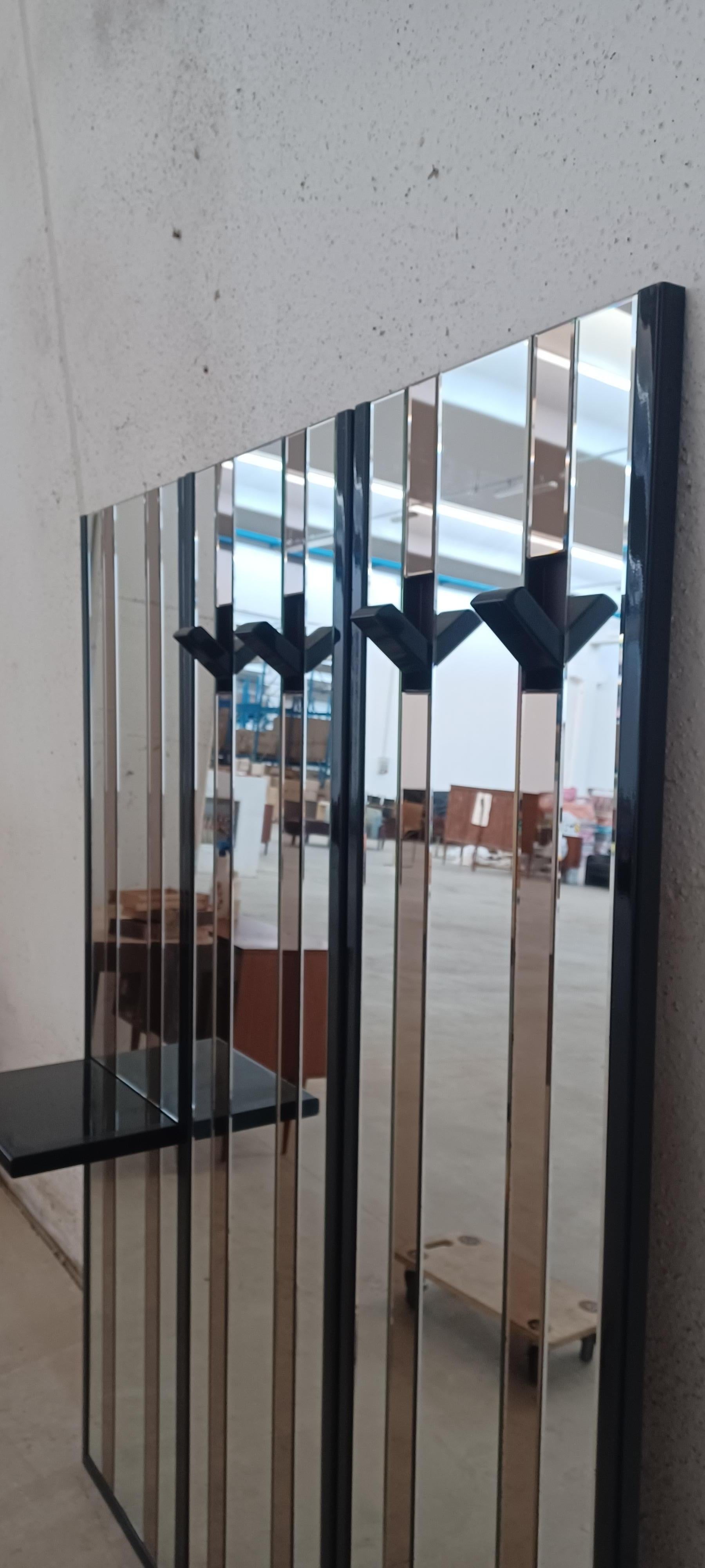 Mirrored coat rack For Sale 1