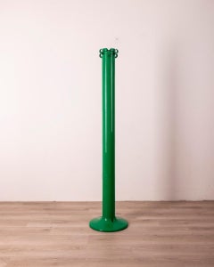 Perchero vintage verde años 60 Planta diseño G. Piretti para Anonima Castelli