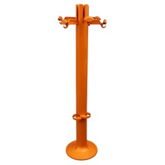 Giancarlo Piretti's Planta Arancione coat stand for Anonima Castelli 1960s 