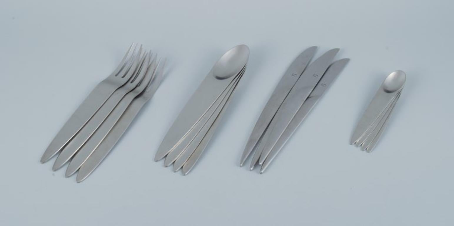 Modern Appetize. Nedda El-Asmar for Gense. Starter Cutlery Set, late 20th C. For Sale
