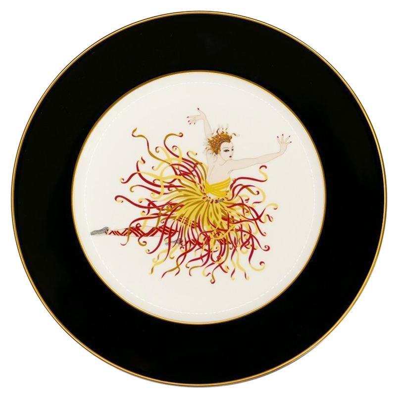 Applause Plate, Erté 'after', 1985 For Sale