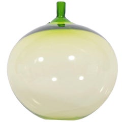 "Apple" Art Glass by Ingeborg Lundin for Orrefors