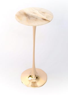 Apple Drink Table with Onyx Top by Fakasaka Design