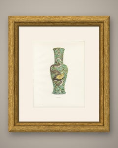 Apple Green Beaker Vase with Two Dragons, Ming, Gorer Plate 1911