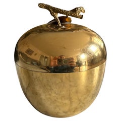 Apple ice bucket designed by Hans Turnwald for Freddo Therm, Switzerland, 1970s