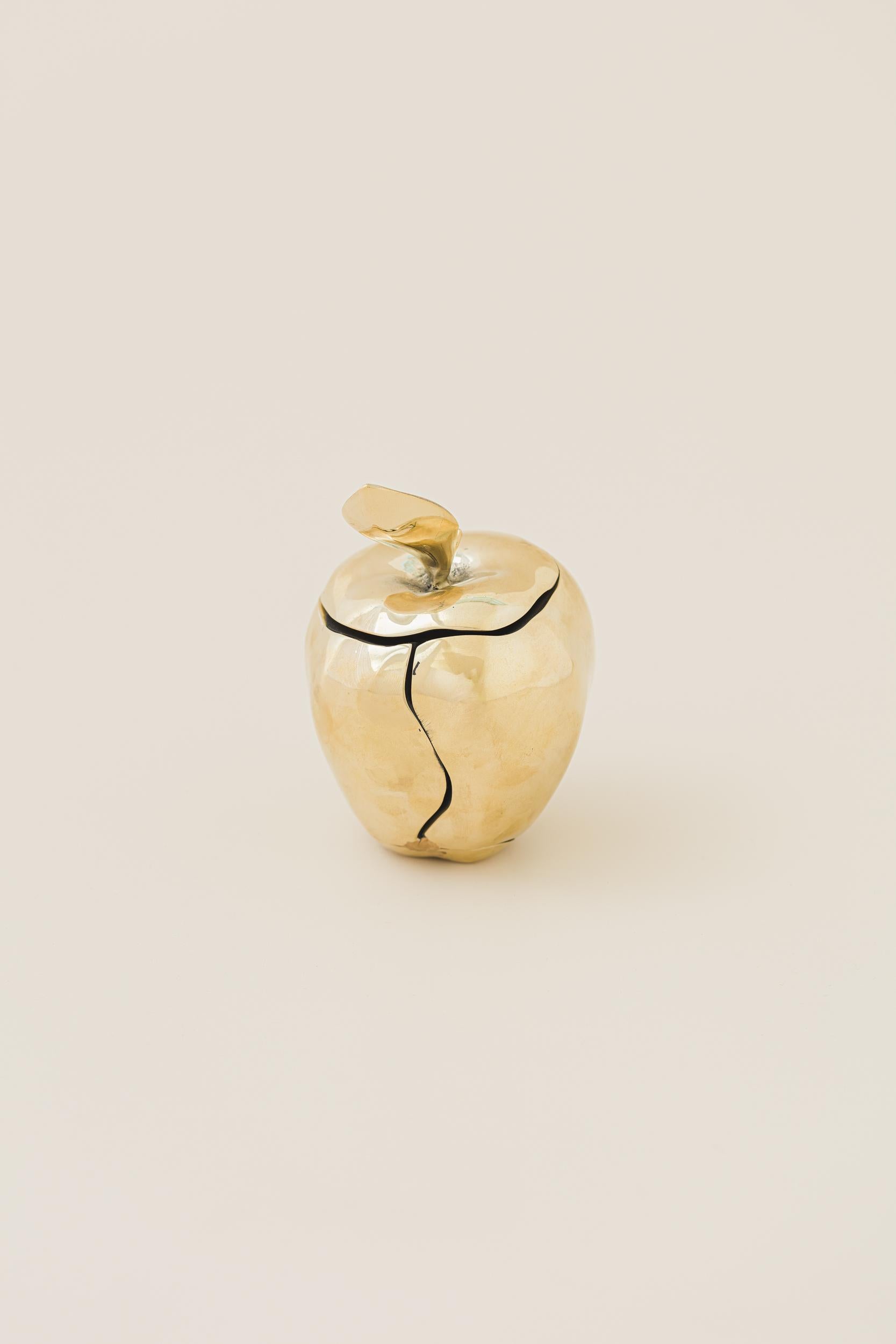 The Apple Sculpture, from Lucas Recchia’s Fruits collection, celebrates organic form and vibrant color through the expressive use of bronze. Inspired by the sinuosity and subtle imperfection of nature, each piece captures a sense of playfulness