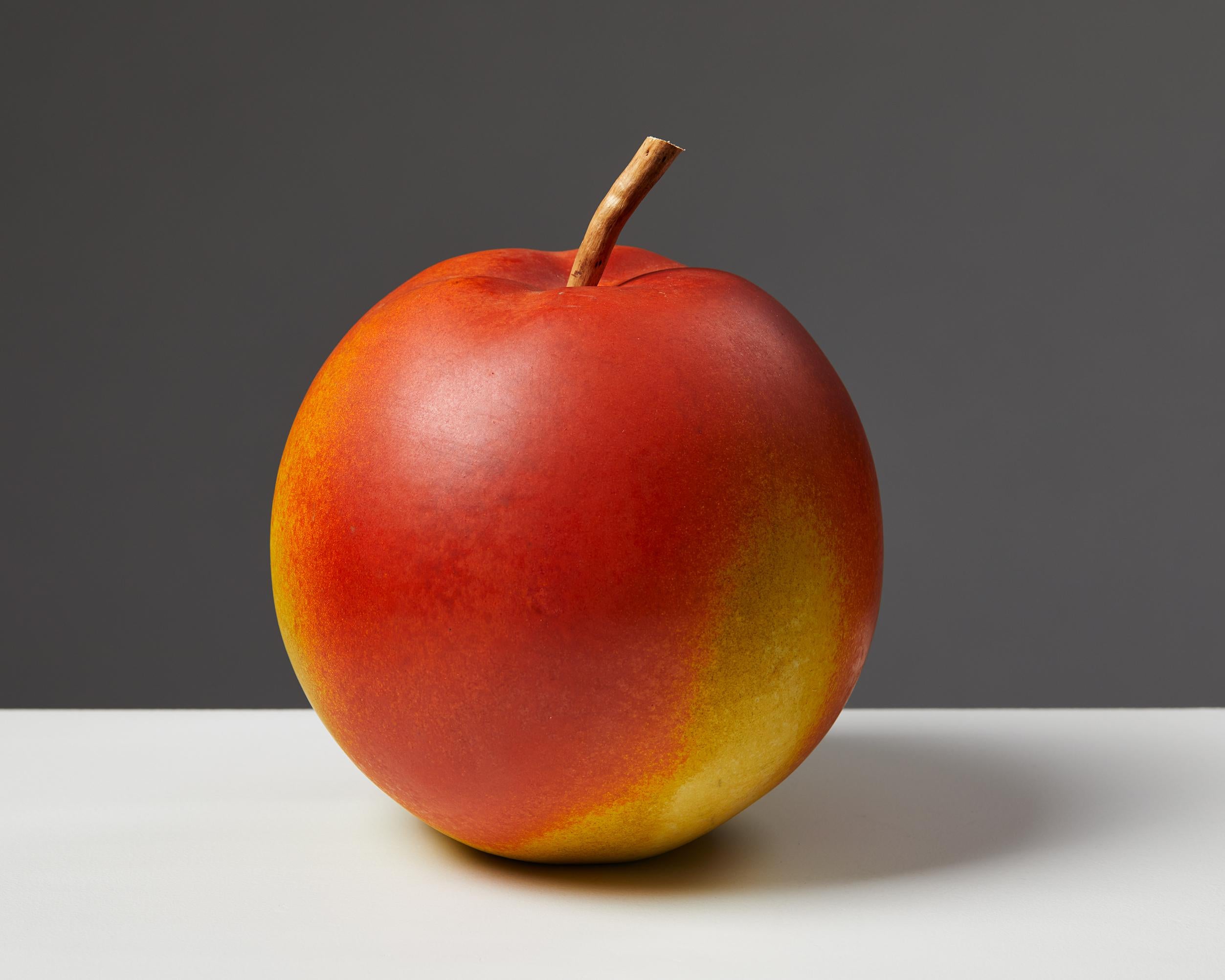 Suédois Sculpture de pomme par Per Hammarstrm, Suède, années 1980 / 1990 en vente