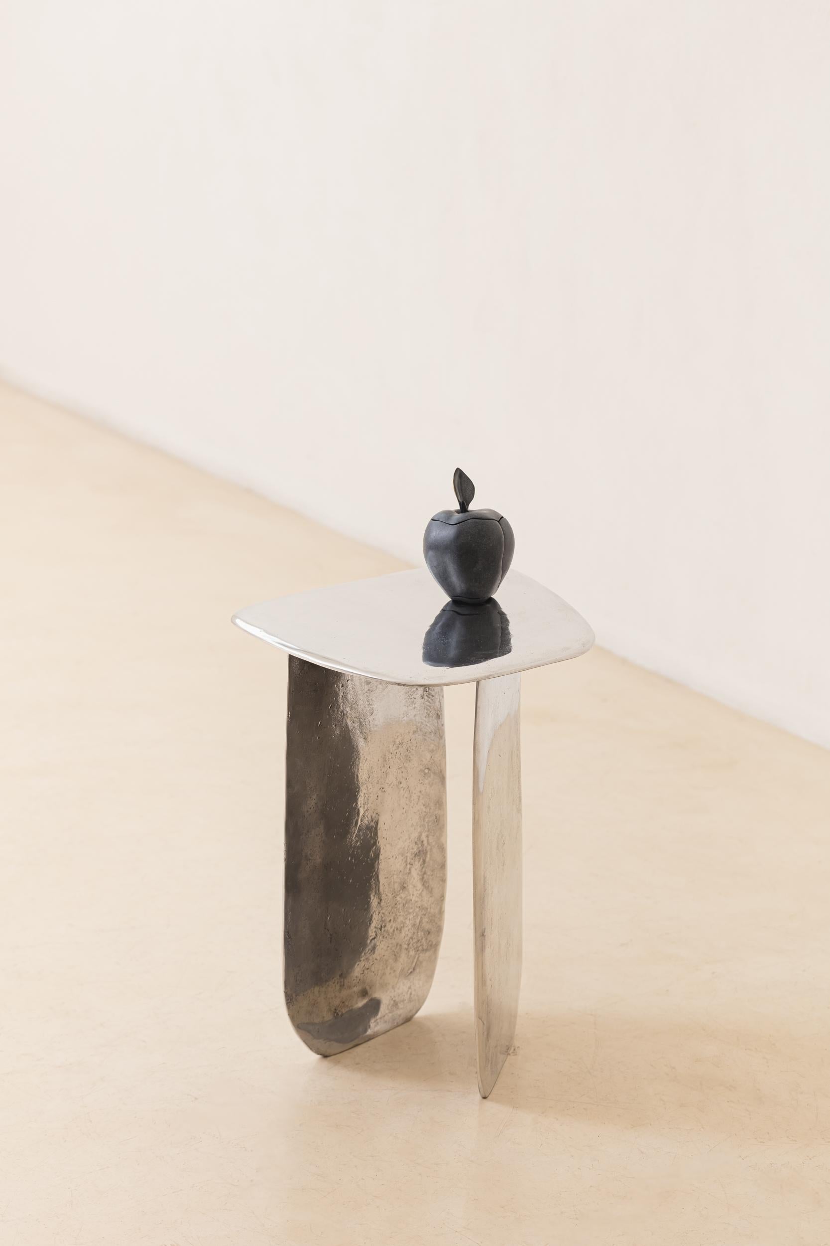 The Apple Sculpture, from Lucas Recchia’s Fruits collection, celebrates organic form and vibrant color through the expressive use of bronze and patina. Inspired by the sinuosity and subtle imperfection of nature, each piece captures a sense of