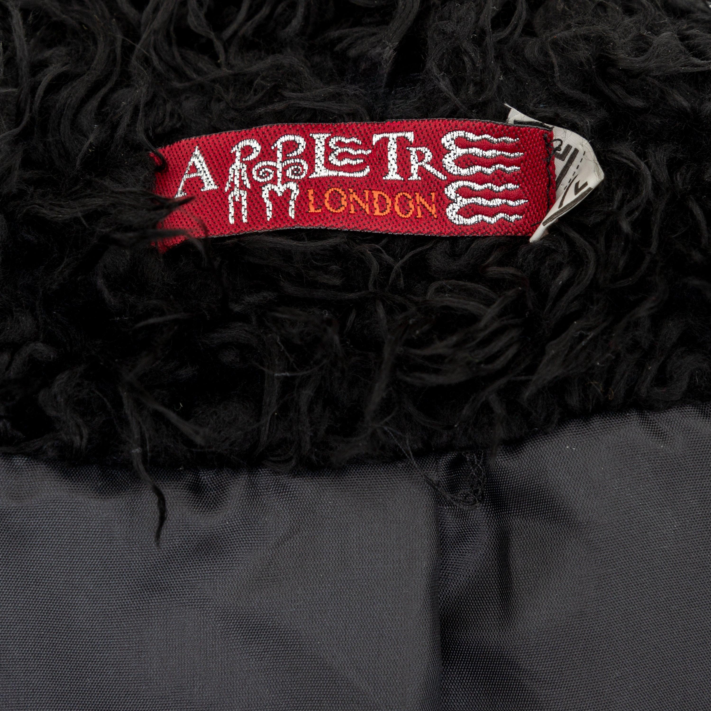 Cappotto lungo con frange Appletree London - anni '00 in vendita 1