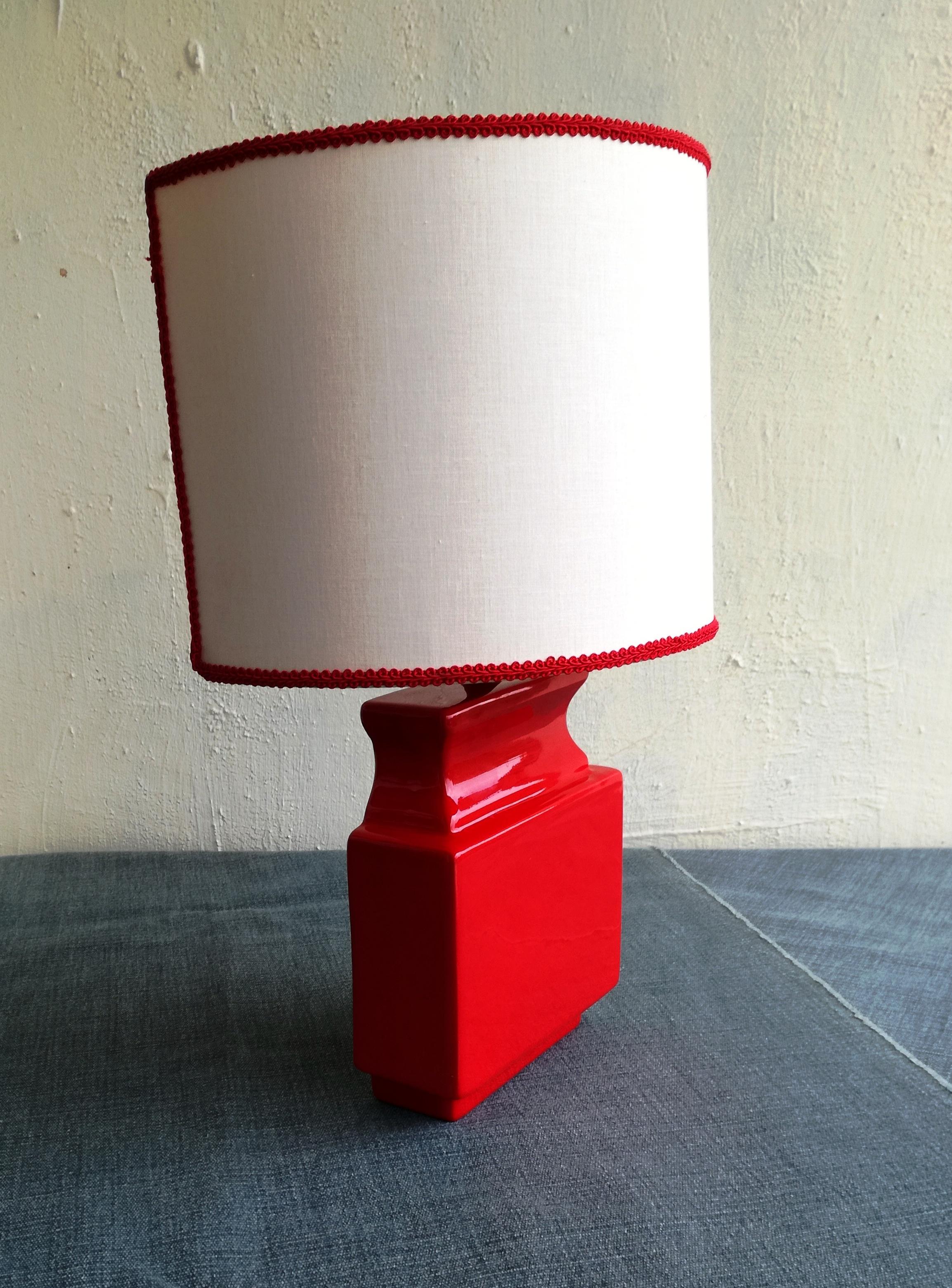 1970s wall sconce, ceramic For Sale 4