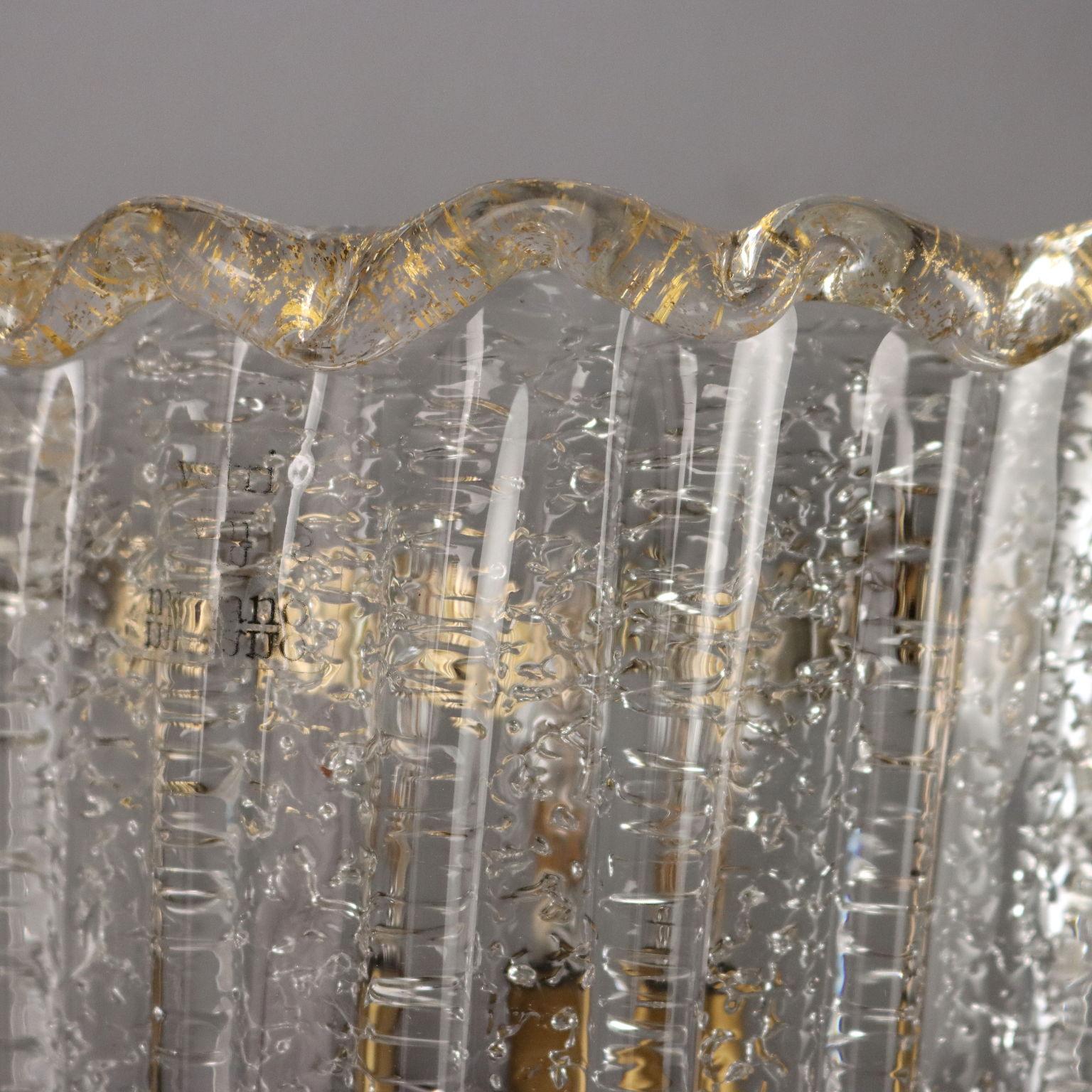 Late 20th Century Applique Barovier e Toso, Anni 80