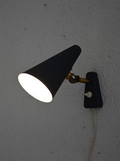 Scandinavian blue wall sconce