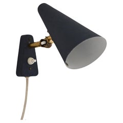 Scandinavian blue wall sconce